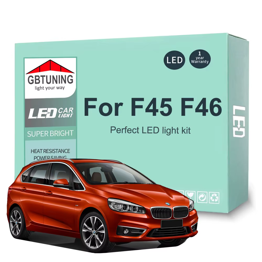 Kit de bombillas LED interiores CANBUS para BMW Serie 2 F45/F46