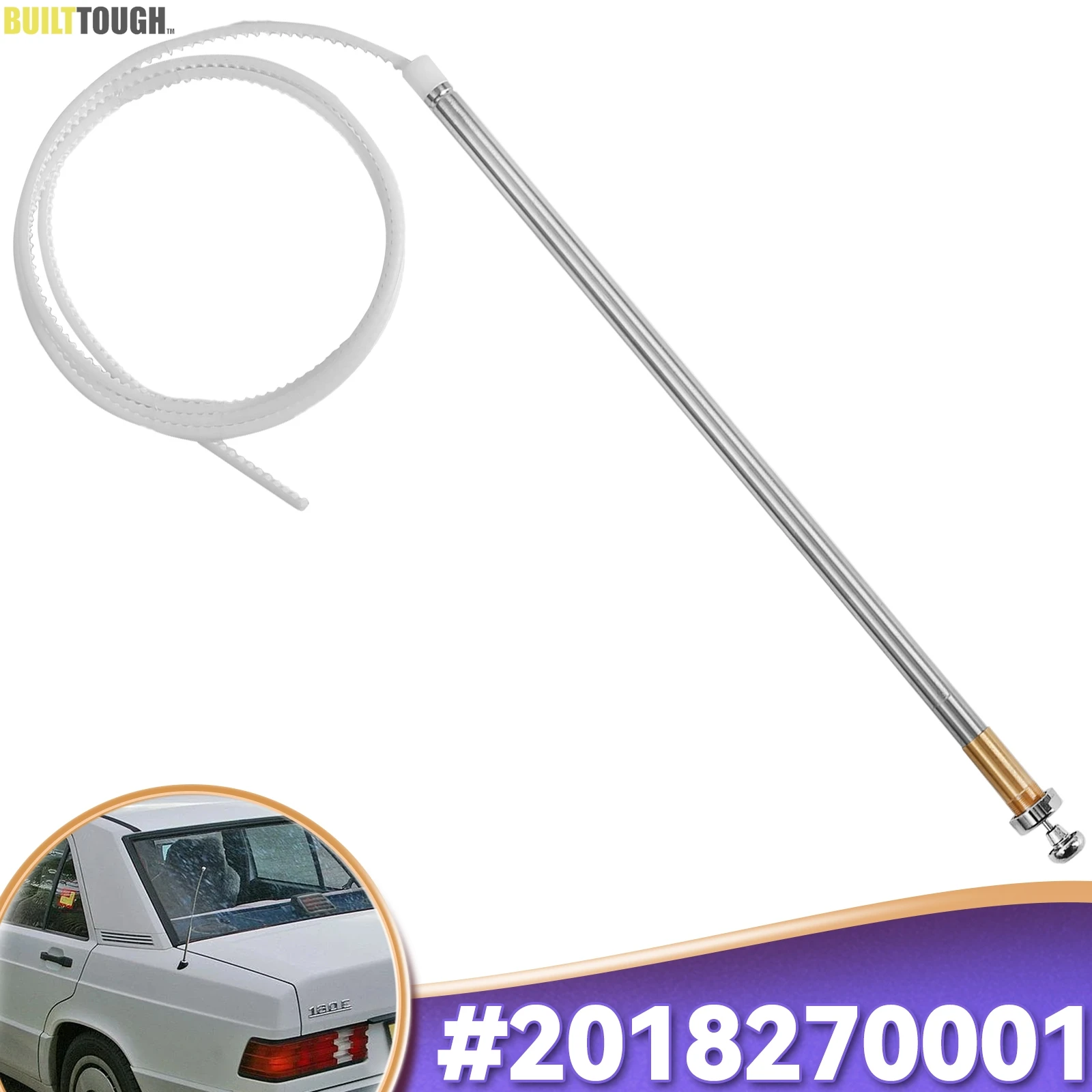 A2018270001 Antena automática Mercedes W124 W126 W201 OEM