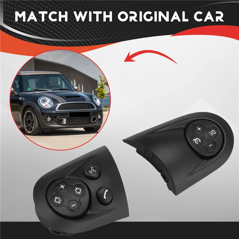 Cubierta de mandos del volante multifunción MINI Cooper R55-R61 - imagen 4