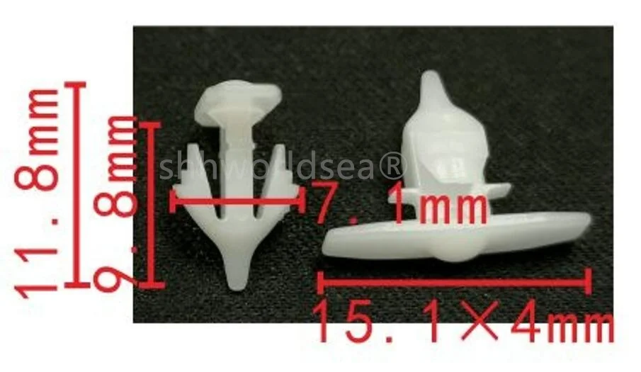 Shhworlsea Clip hebilla tira sellado puerta delantera 7H0837485 – VW - imagen 2
