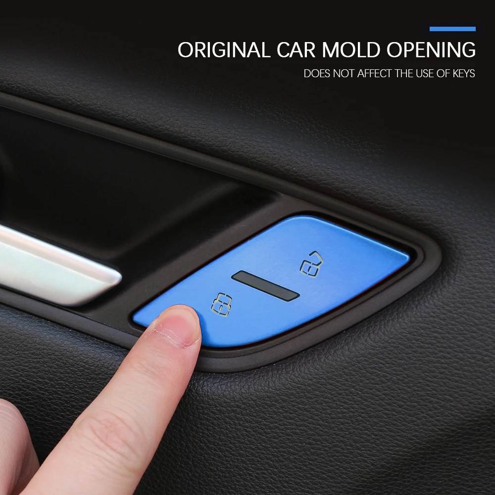 Pegatinas protectoras para botones de cierre Audi A3 8V (2013-2019) - imagen 3