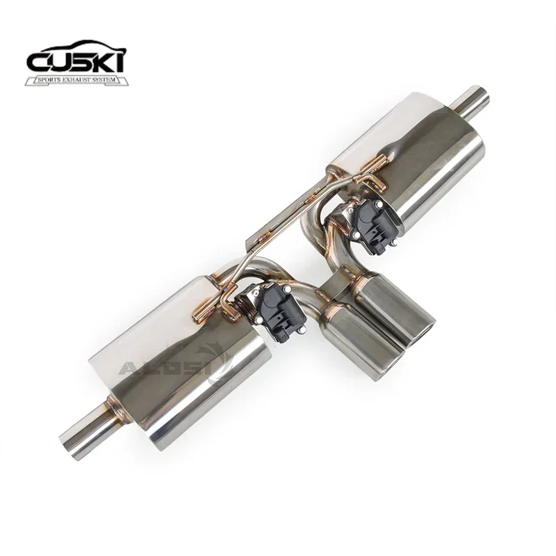 Componentes de escape de alto rendimiento adecuados para Porsche Boxster S 986 2.5L (1997-2002) sistema de escape deportivo de acero inoxidable wi - imagen 4