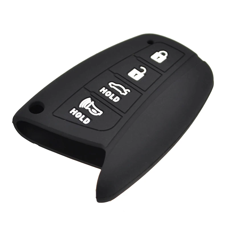Funda silicona llave Hyundai Santa Fe Genesis Equus Azera - 4 botones - imagen 2