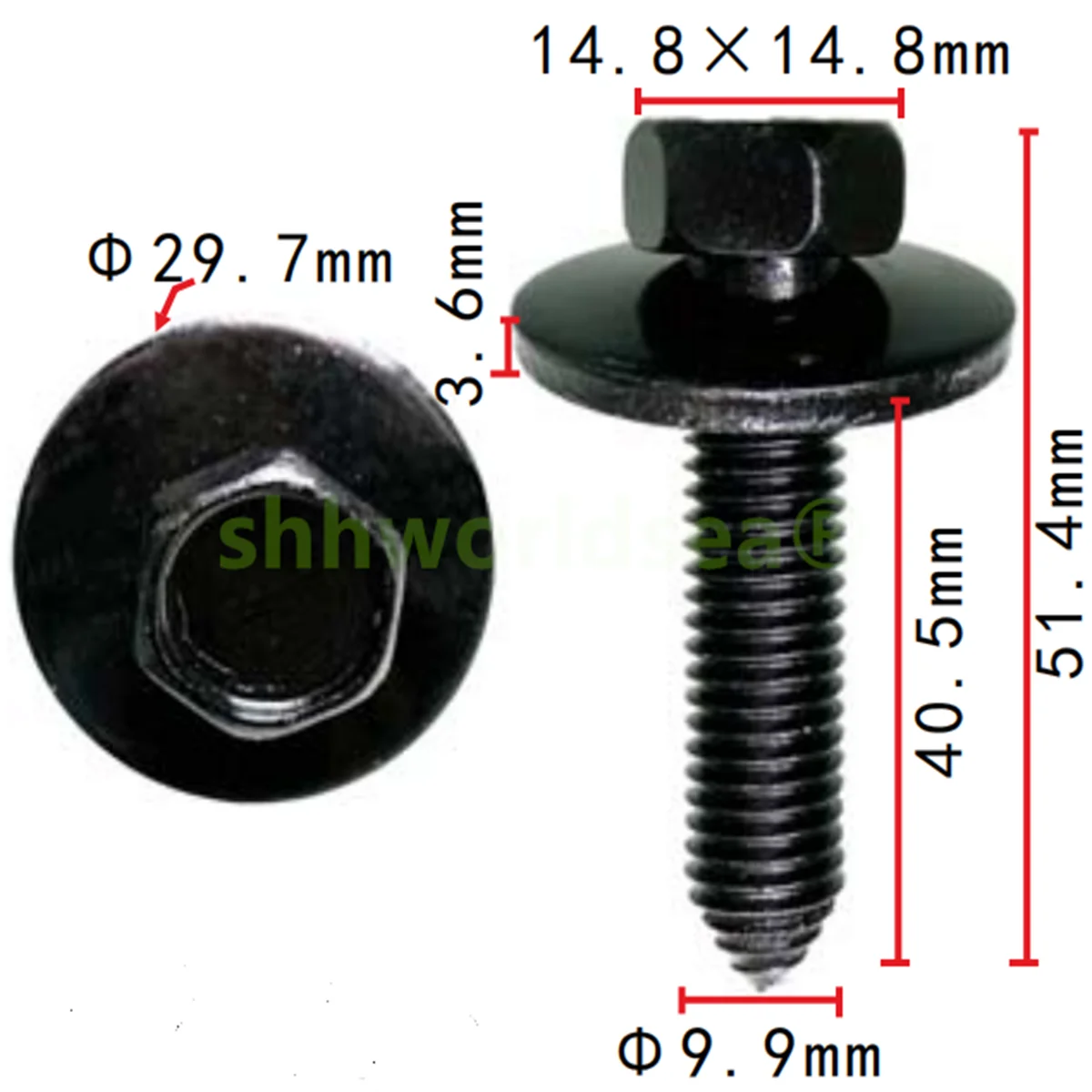 GM 11501194 Clip de sujeción del sistema de dirección