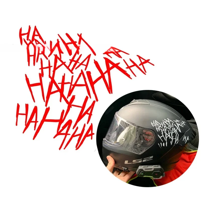 Calcomanía vinilo JDM HAHAHA – Pegatina divertida para casco moto y coche