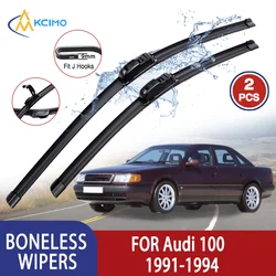 Escobillas limpiaparabrisas Kcimo sin hueso U para Audi 100 1991-1994