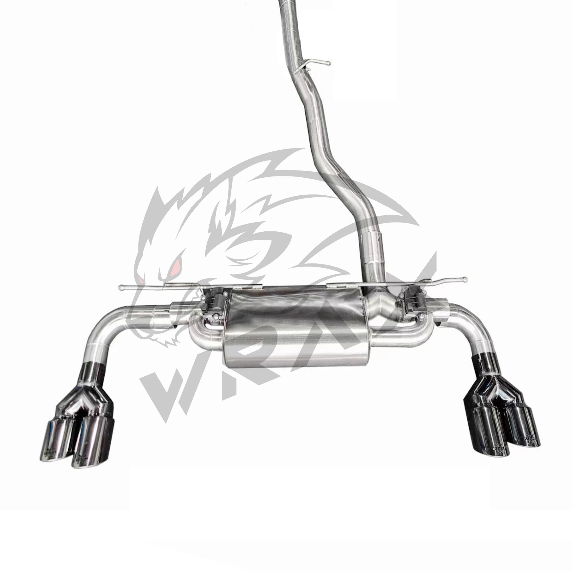 WRAX válvula Catback de acero inoxidable para BMW 525i 528i 530i 540i G30 G38L 2,0 T 3,0 T sonido conmutable escape deportivo - imagen 2