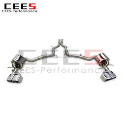 Kit Catback CEES Valvetronic tubular – Escape inox CLS63 AMG 5.5 V8