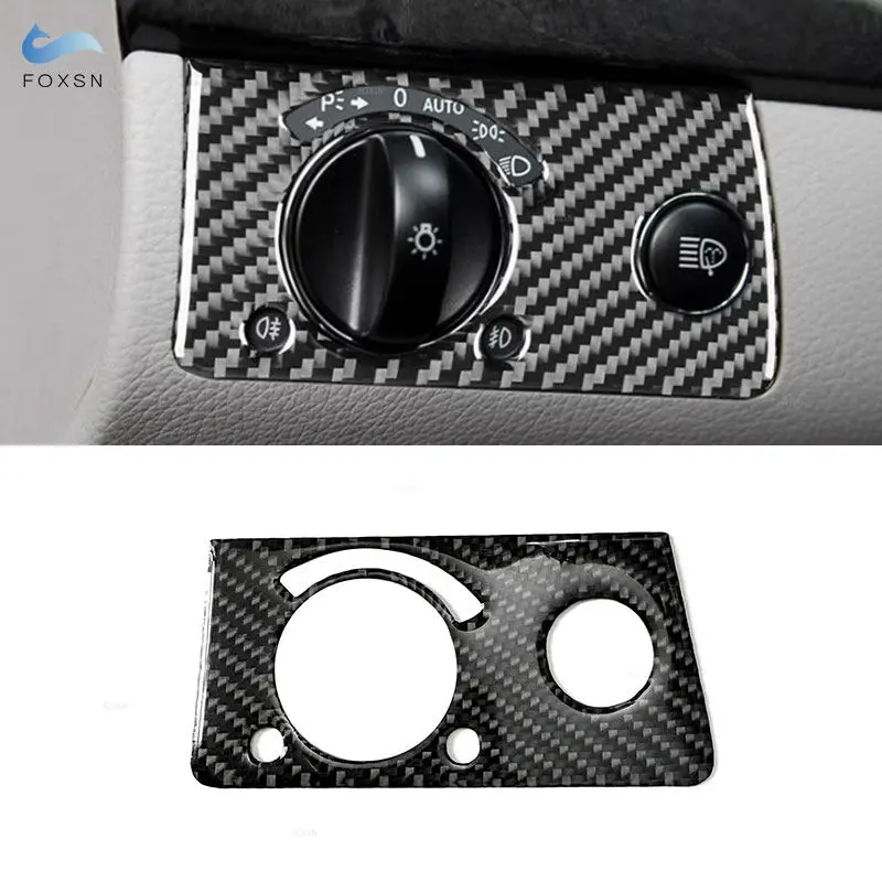 Embellecedor de fibra de carbono para luces Mercedes Clase E W211