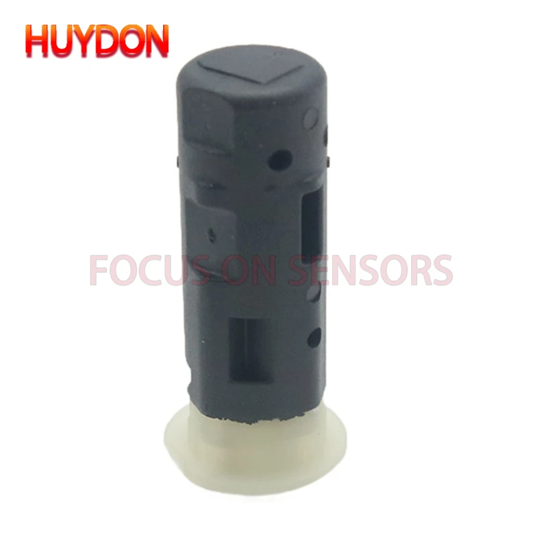 Vista frontal del sensor con conectores