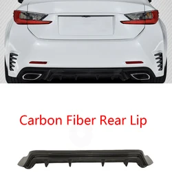 Para Toyota RC Series RC200T/RC350 2015-2018 años modificación de kit de carrocería de coche de labio trasero de fibra de carbono
