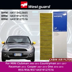 Filtro de cabina WESTGUARD MK8100P – MINI Clubman, Cooper