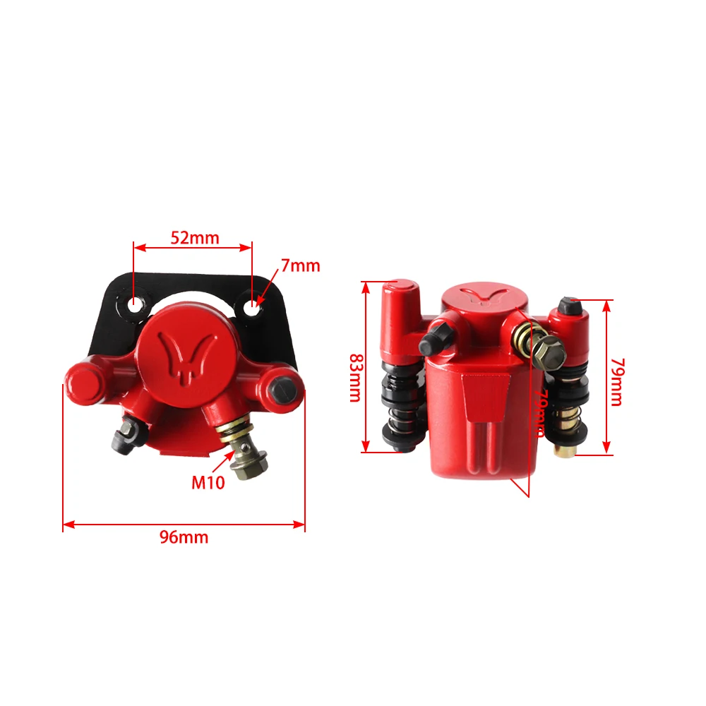 Bomba freno disco trasera GY6 110-250cc ATV Quad Taotao - imagen 2