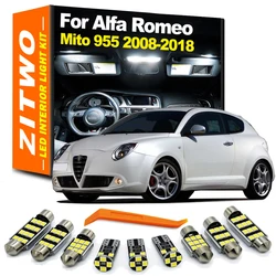 Bombillas LED interior Canbus para Alfa Romeo Mito 955 (2008-2018)