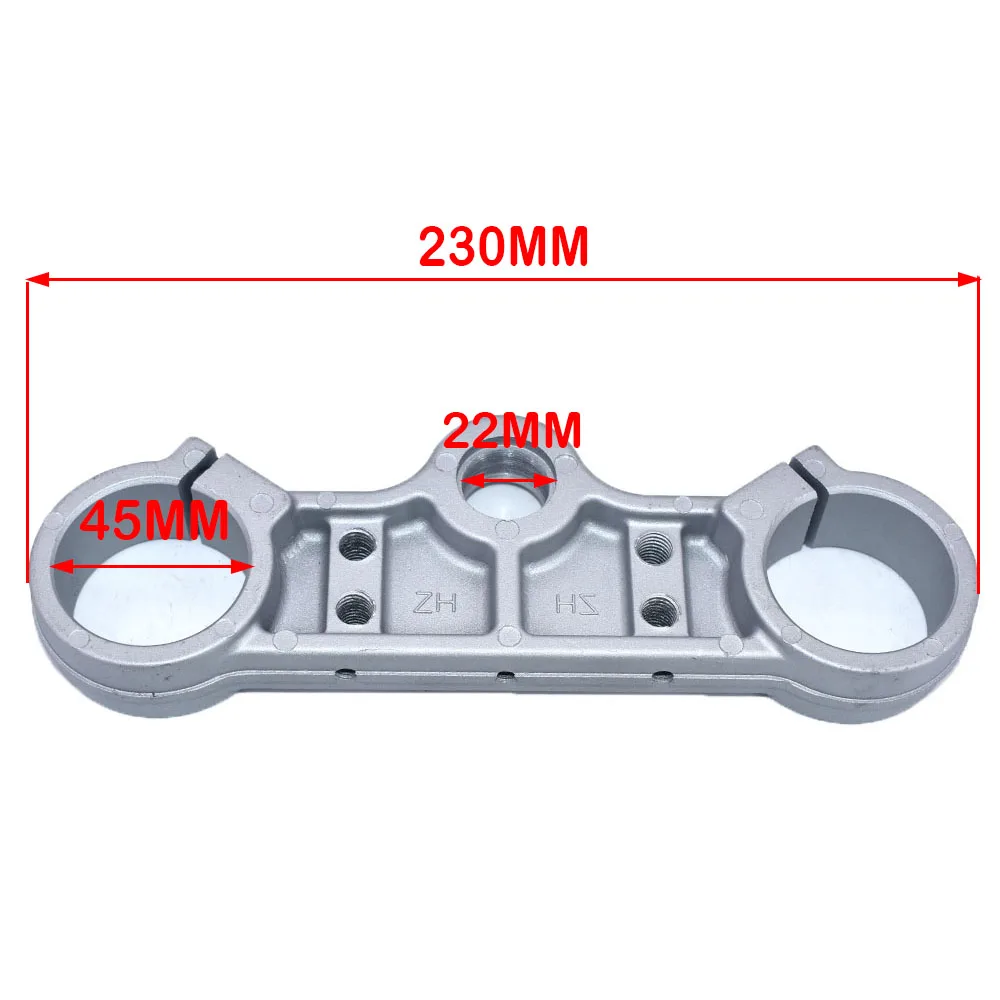 Kit triple árbol horquilla invertida 45-48mm para motocicleta - imagen 3