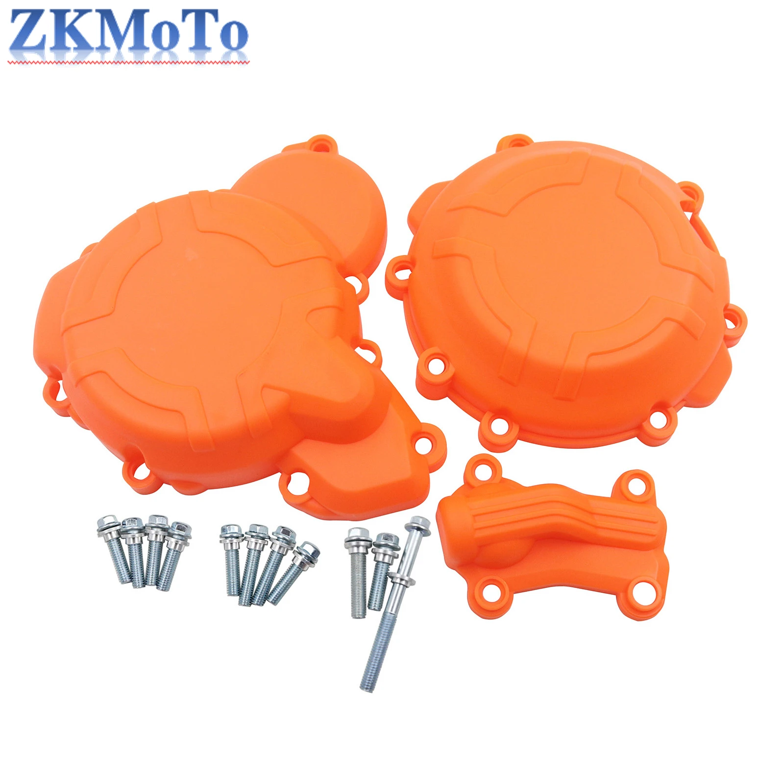 Protector de motor KTM Husqvarna – cubre carter y bomba de agua SX EXC TC TE 2017-2019 - imagen 3