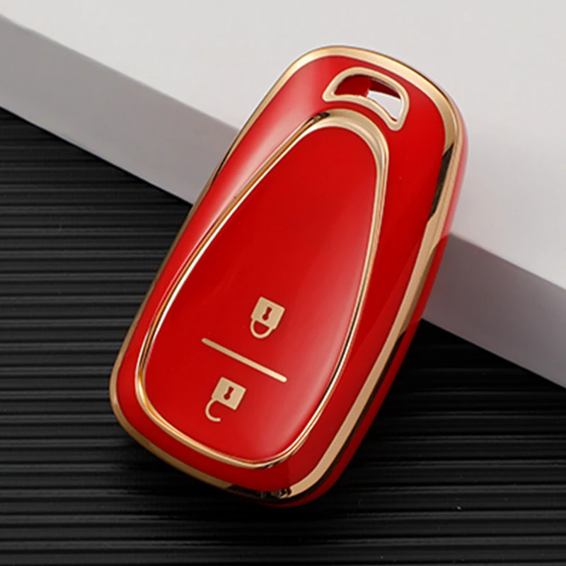 Carcasa de llave con mando remoto TPU para Chevrolet Cruze y Malibu - imagen 5