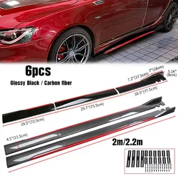 Faldones Laterales Universales ABS para Civic, BMW y Mercedes