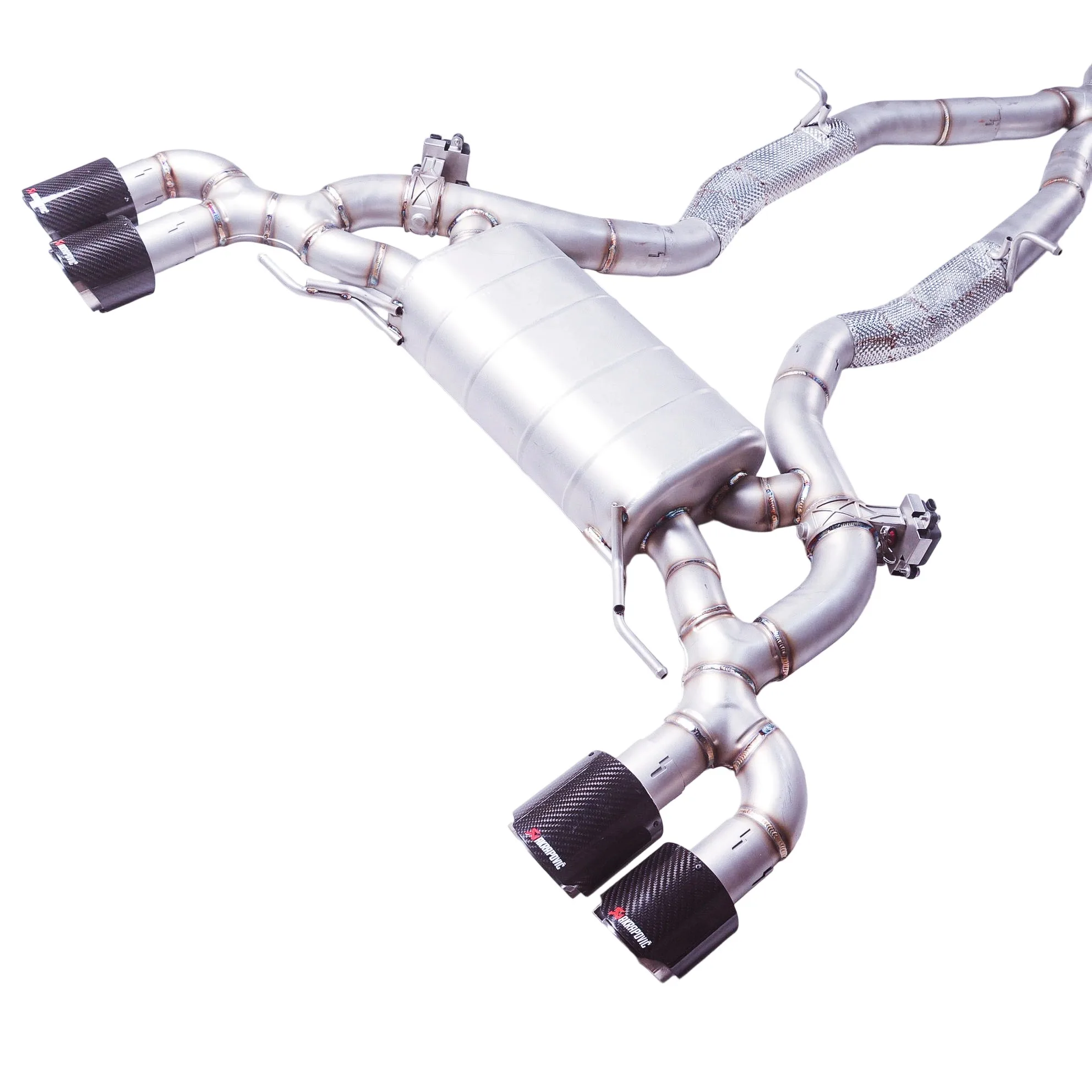 Sistema escape completo Catback con válvula para BMW X4M 3.0T S58 - imagen 3