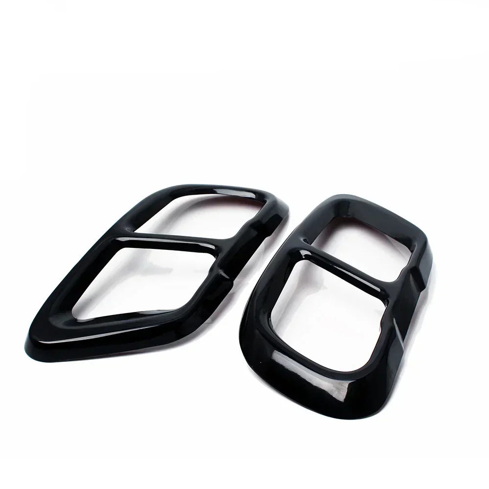 Embellecedor escape aluminio negro BMW X5 X6 X7 2019-2021 - imagen 2