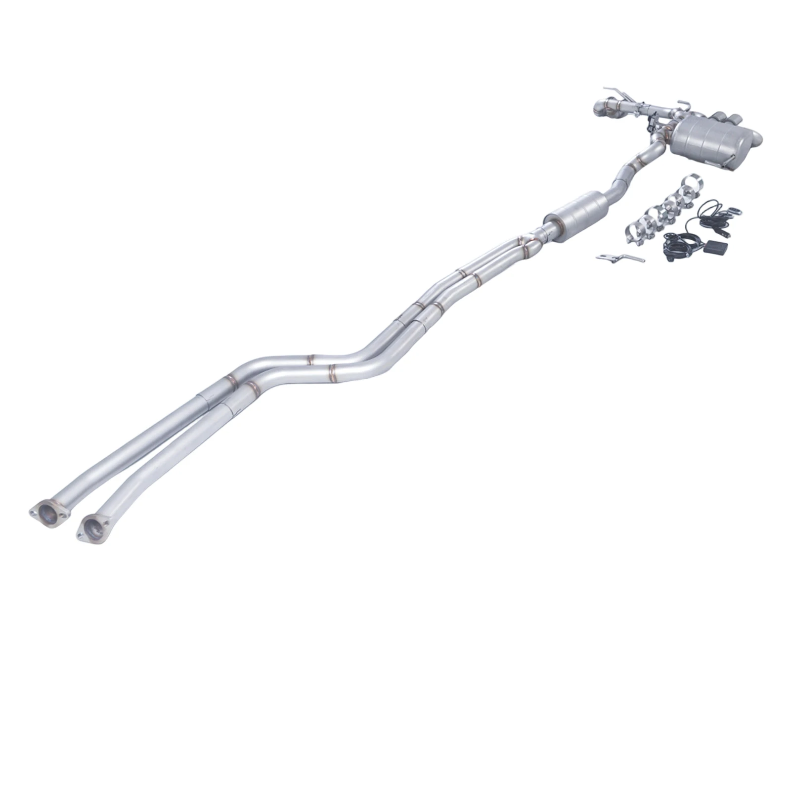 Escape catback eléctrico acero SUS304 – BMW Serie 3 E90 E92 E93 2.5-3.0L - imagen 3