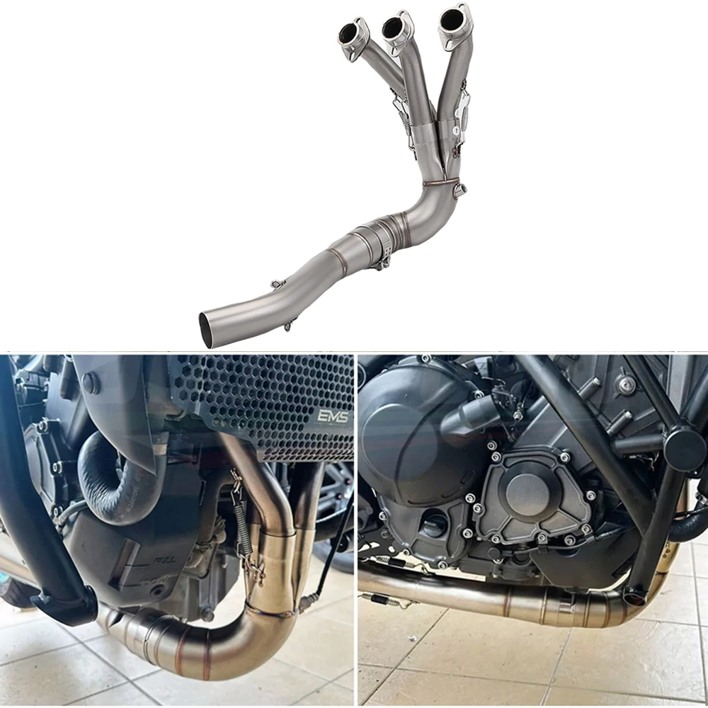 Silenciador de escape con DB killer para Yamaha MT-09 y XSR900 - imagen 4