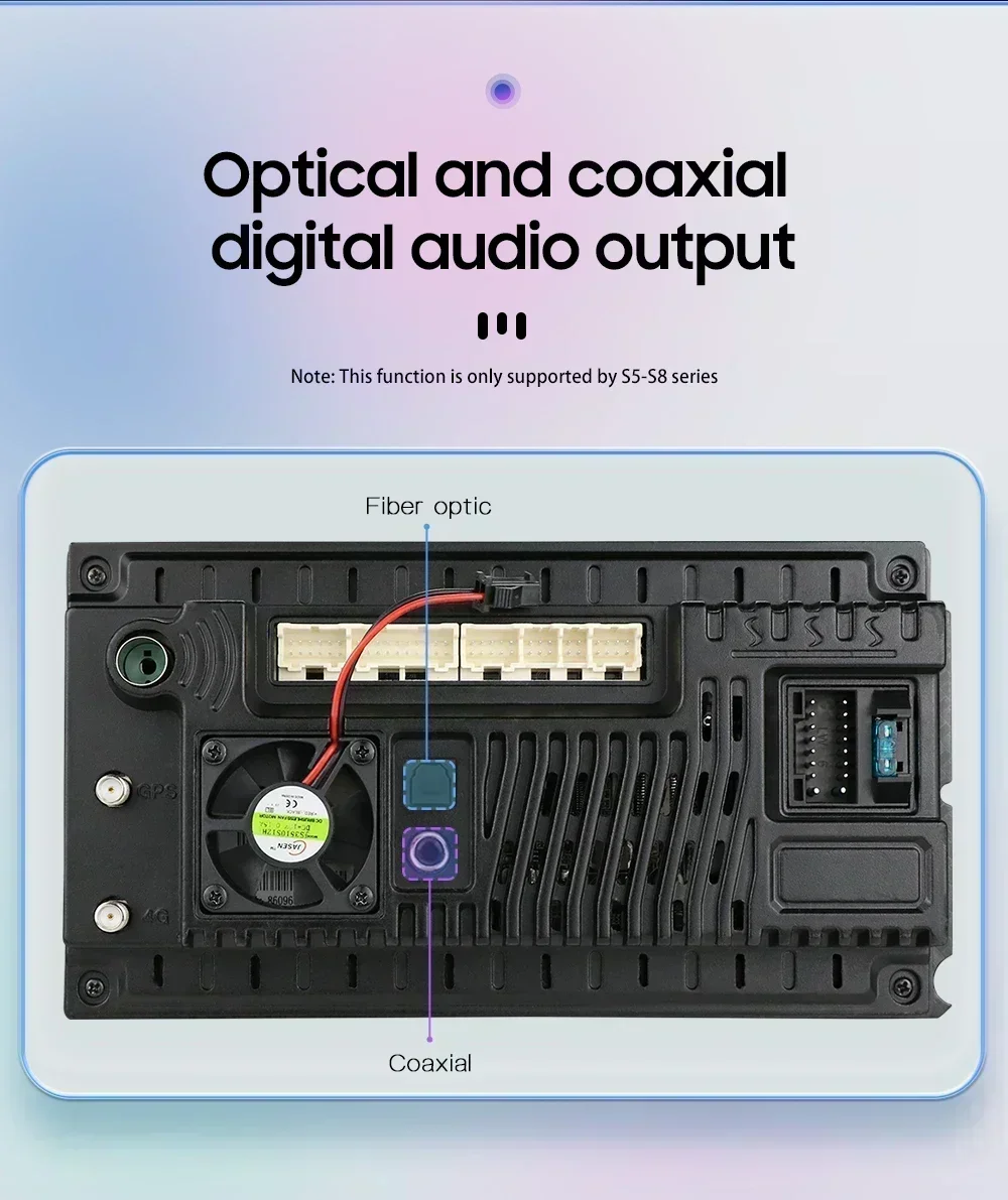 Hizpo Radio multimedia Android 2 DIN con GPS para Audi A4 B6/B7 - imagen 2