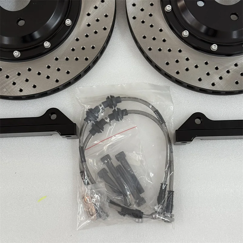 Kit de freno delantero Jekit disco 355x32 mm para Ford Fiesta ST MK7 - imagen 5