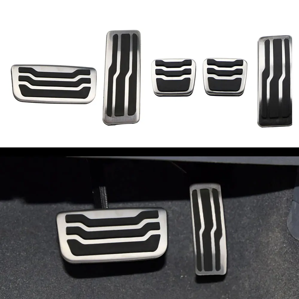 Cubiertas de pedales de acero inoxidable para Ford Ranger