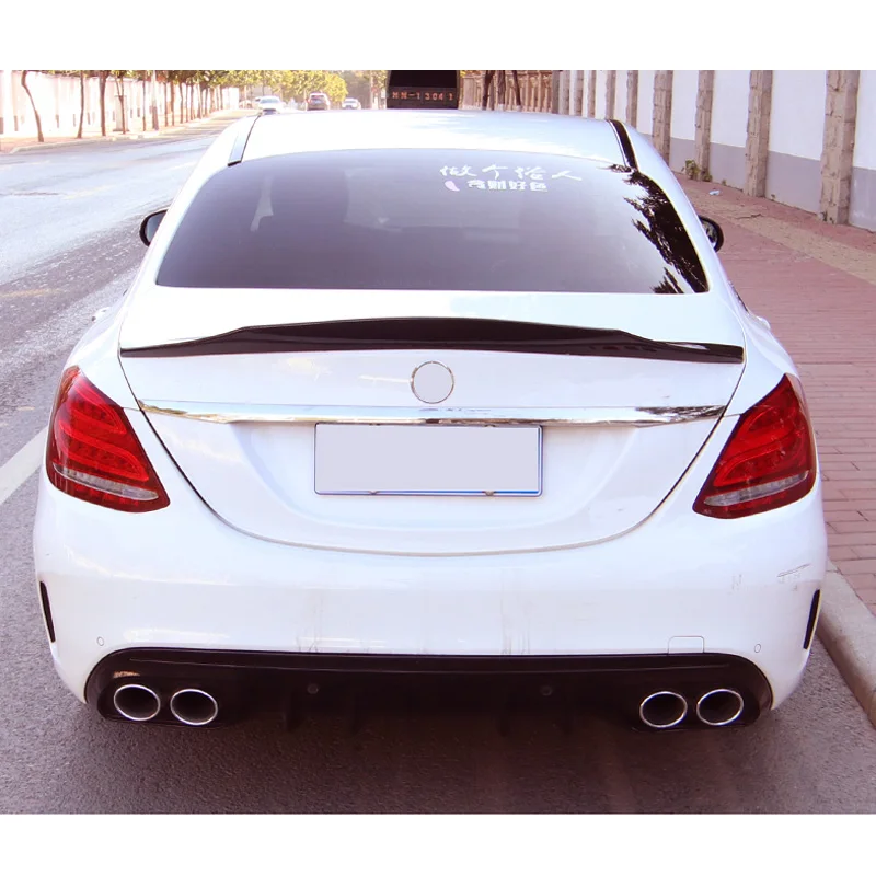 Alerón trasero AMG negro brillante para Mercedes Clase C W205 - imagen 2