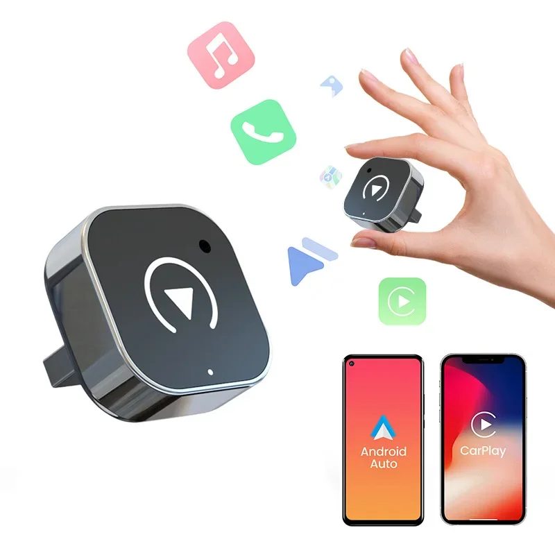 Receptor Apple CarPlay inalámbrico mini portátil