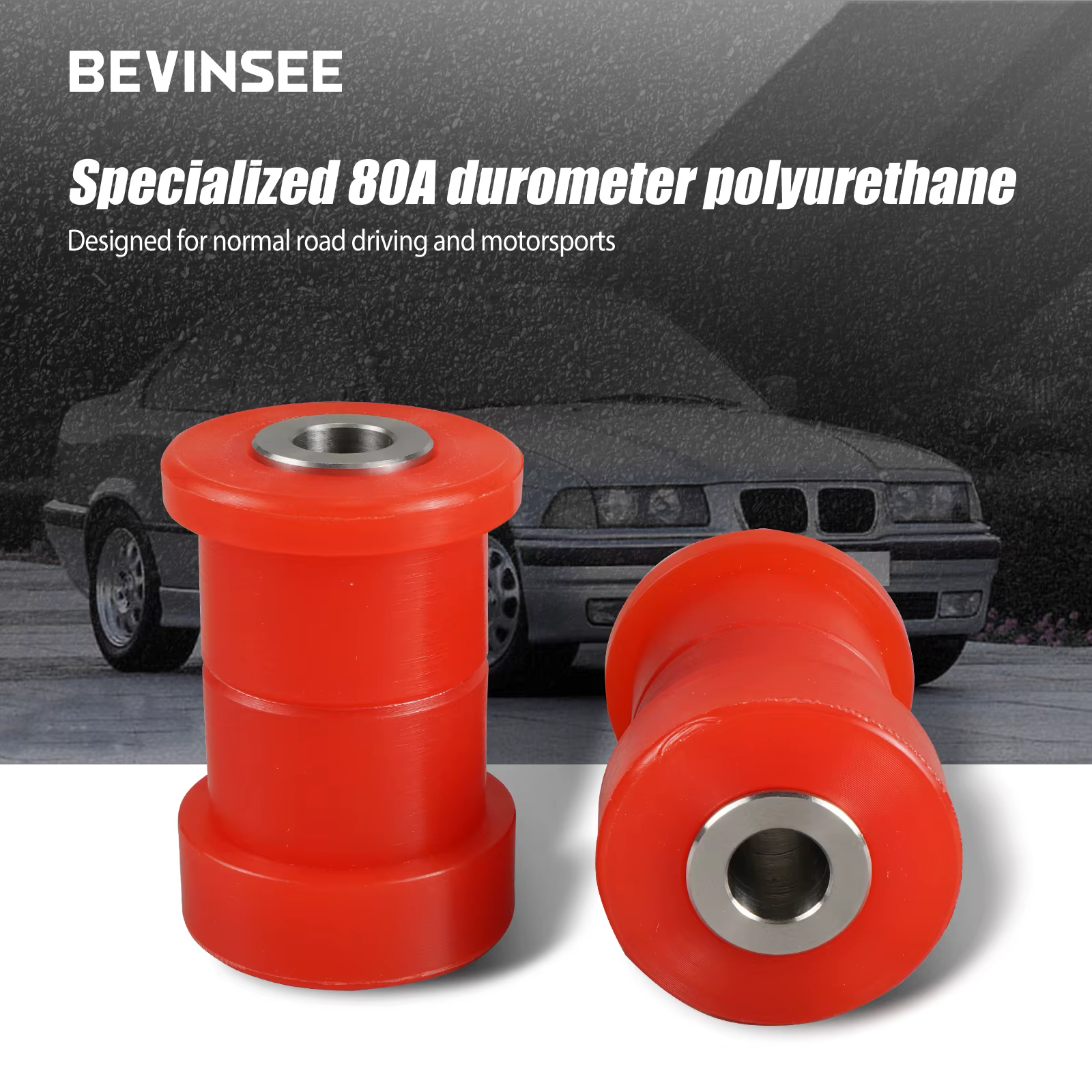 BEVINSEE 33321092247 Silentblock del brazo superior trasero BMW E46 - imagen 3
