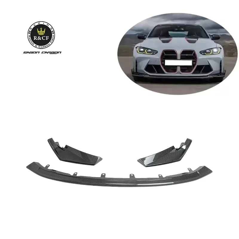 Labio delantero estilo CSL para BMW M3 G80 y M4 G82/G83