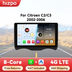 Hizpo Radio multimedia con Android Auto y CarPlay – Citroën C2/C3