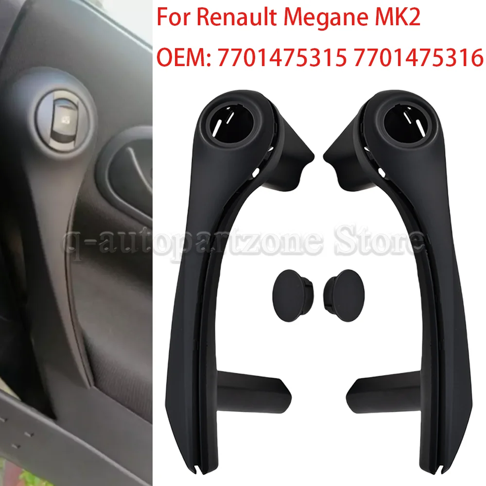 Manija puerta interior Renault Megane MK2 2002-2009 OEM 7701475315