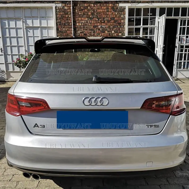 Alerón instalado en Audi A3 Hatchback