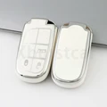 3 button white cover