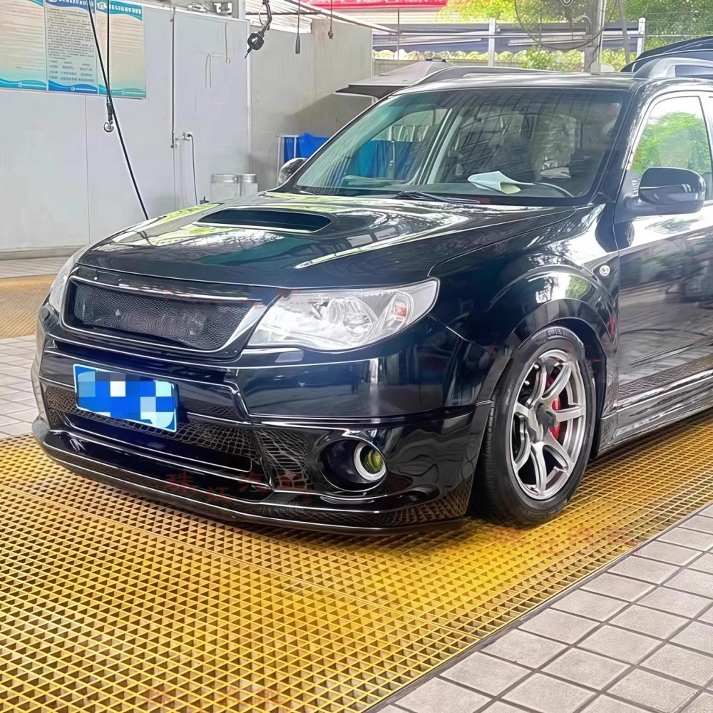 Parrilla delantera modificada sin pintar Subaru Forester 2009-2012 - imagen 4