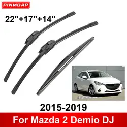 Kit escobillas limpiaparabrisas Mazda 2 Demio DJ 2015-2019