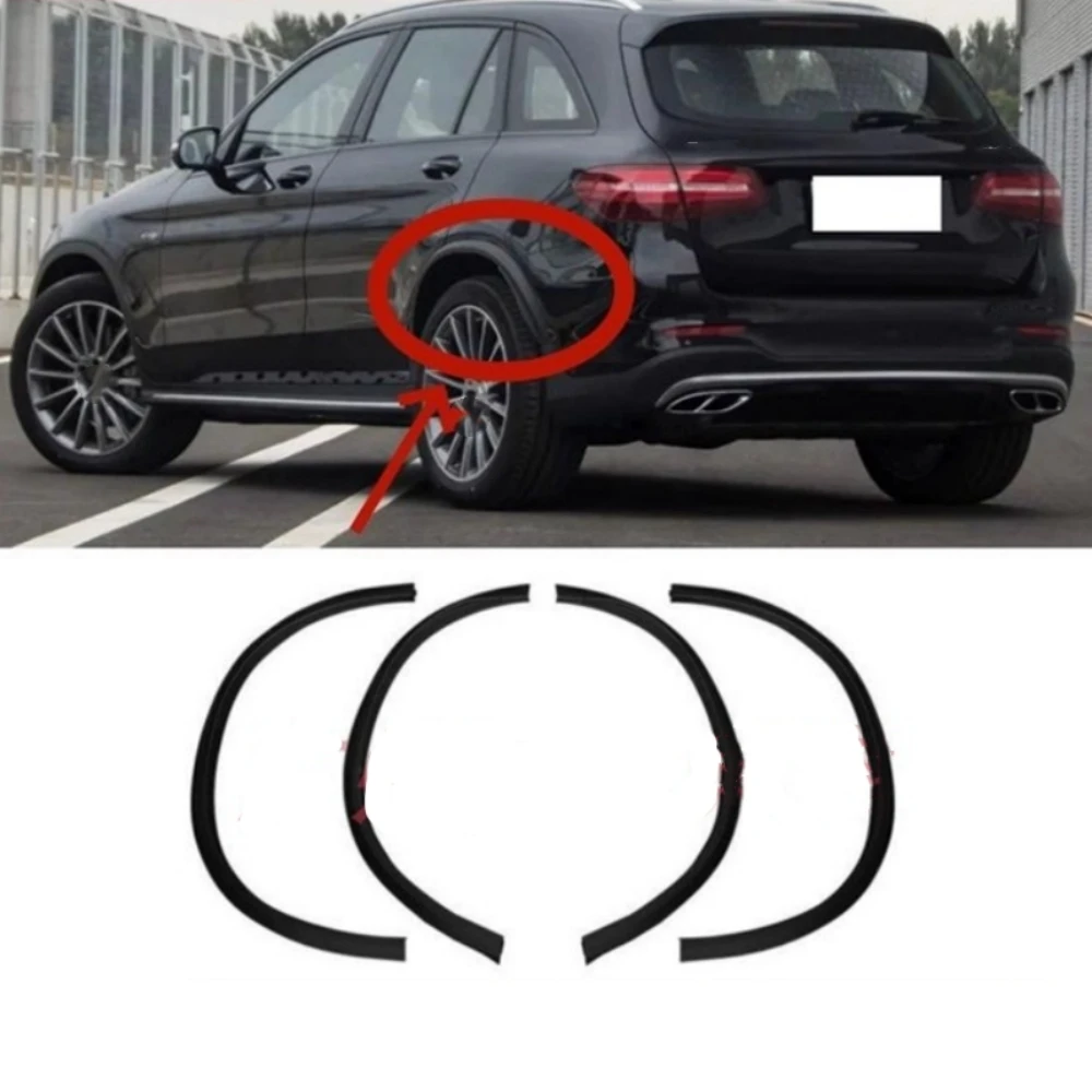 Guardabarros envolvente para Mercedes-Benz GLC con protector cejas