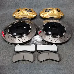 Dicase kit frenos perforados flotantes para Volvo S60