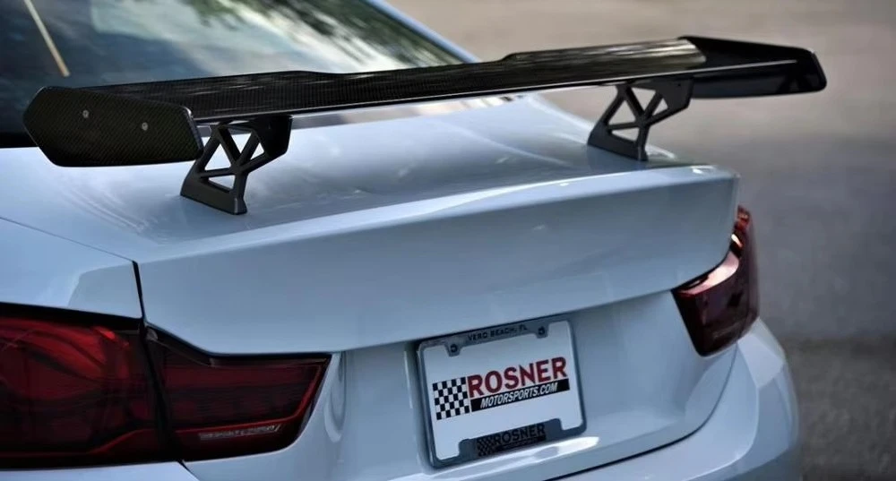Alerón trasero carbono BMW M2 M3 M4 estilo GT - imagen 4