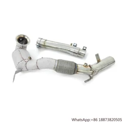 Downpipe deportivo acero inoxidable VW Golf 8 GTI 2.0T 2020-2023