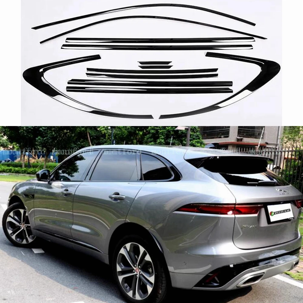 Embellecedores pilar ventana Jaguar F-Pace 2016-2020