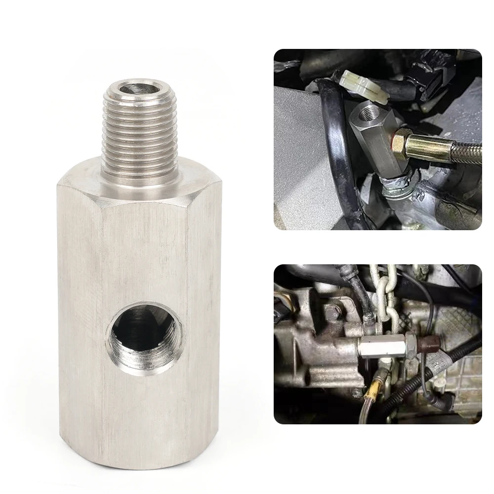 Racor en T para sensor de presión de aceite, 1/8 NPT hembra - imagen 4
