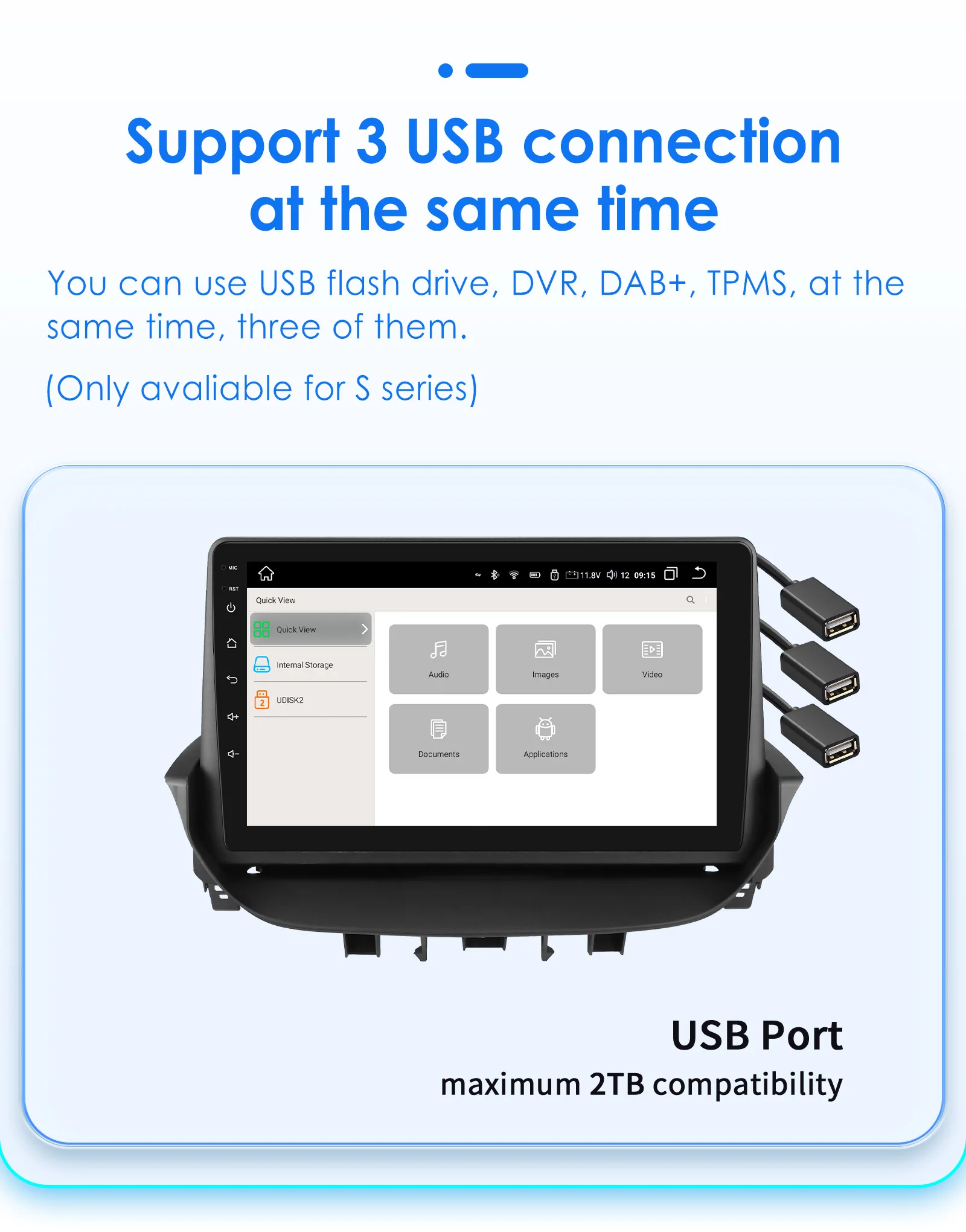 Hizpo Radio Multimedia 2 DIN con GPS y CarPlay para Renault Laguna II - imagen 2
