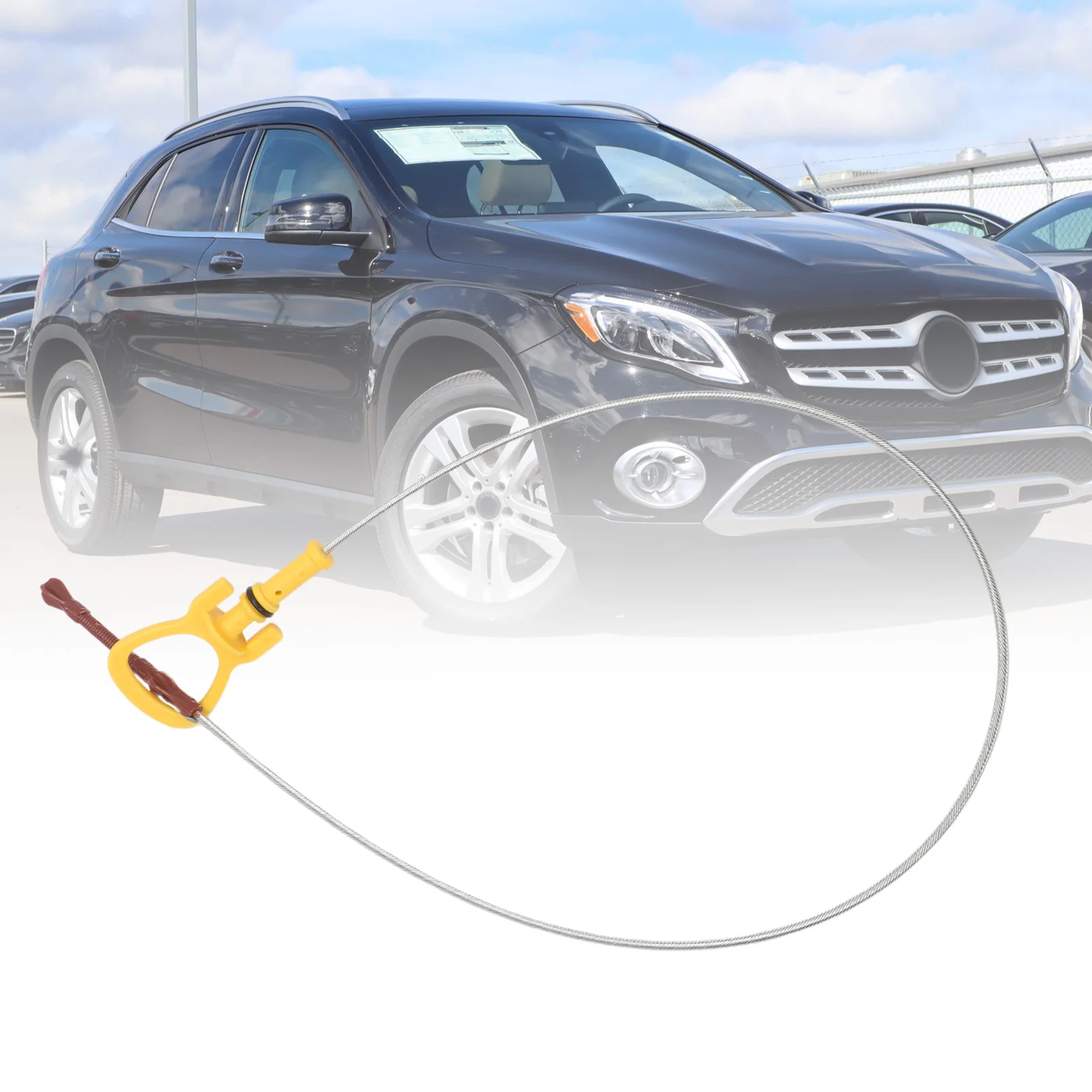 Dipstick de aceite de motor 2700104101, Compatible con mercedes-benz GLA45, GLA250, CLA250, 2014, 2015, 2016, 2017, 2018, 2019, 2020 - imagen 4