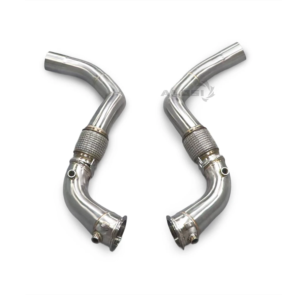 Sistema de escape Mix para BMW X6M F96 4,4 T tubo de bajada - imagen 3