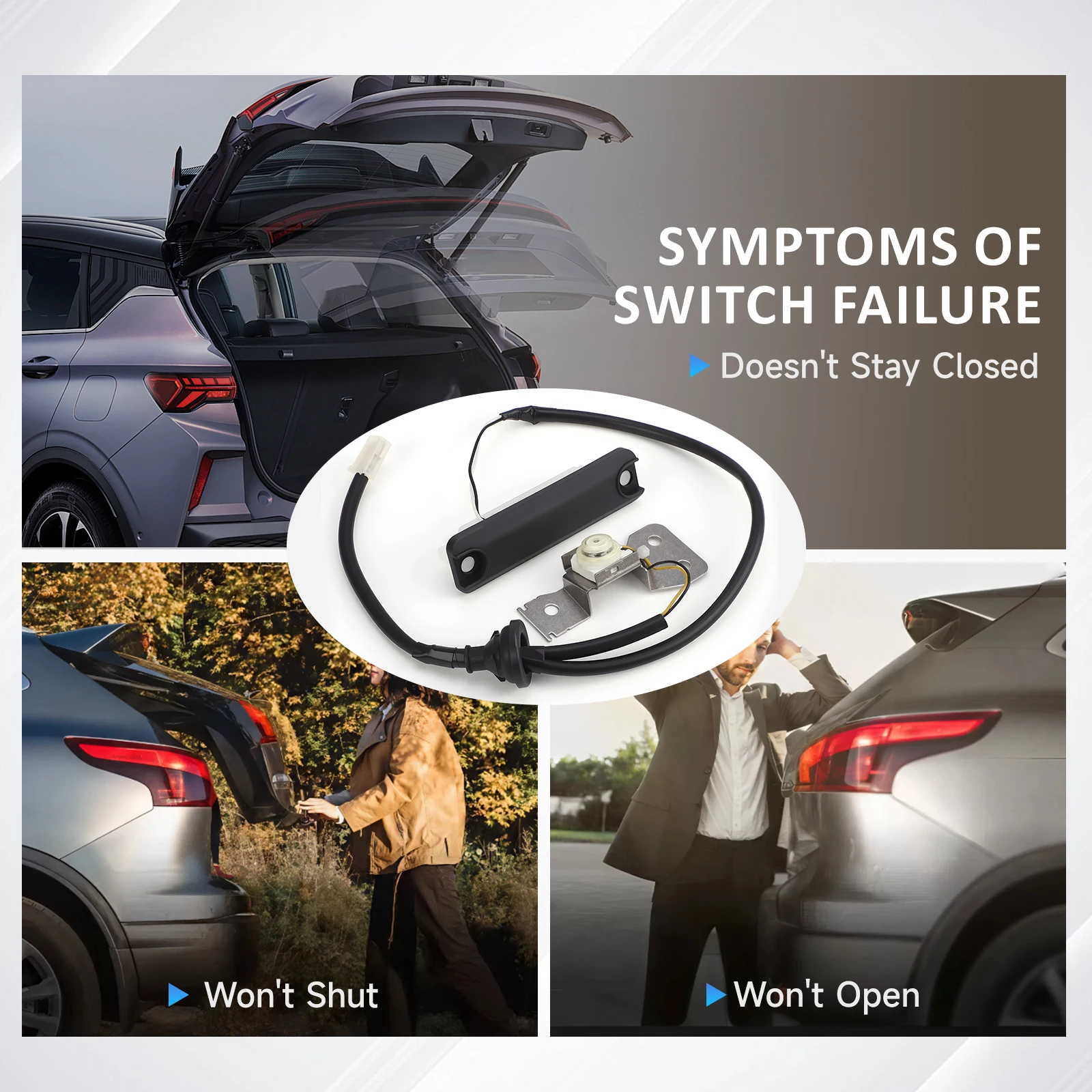 84905-47010 8490547010 interruptor de liberación de escotilla trasera para Toyota Prius 2004-2009 interruptor de liberación de elevación de puerta trasera - imagen 5