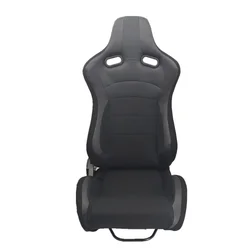 JBR1064 Asiento de carreras deportivo de PVC para conductor universal